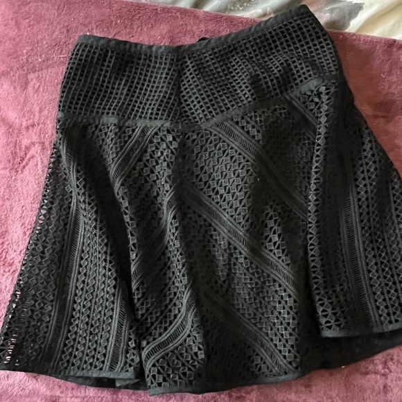 Armani Exchange Crochet Lace Skater skirt - black - Picture 6 of 9